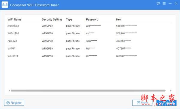 Cocosenor WiFi Password Tuner(wifi密码恢复软件) v3.1.1 免费安装版