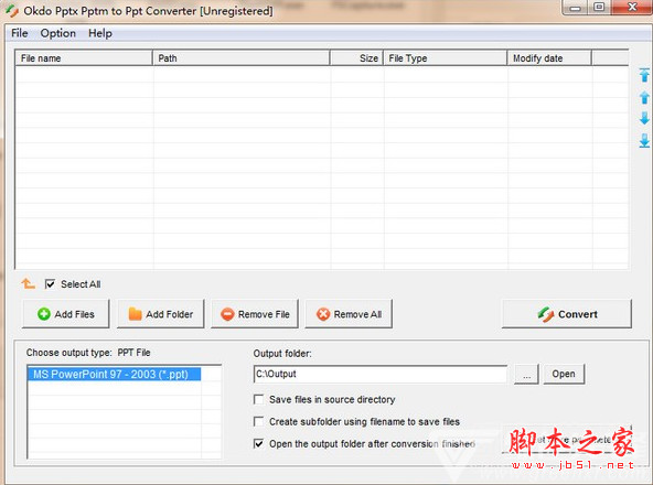 Okdo Pptx Pptm to Ppt Converter(ppt转换工具) v6.0官方免费安装版