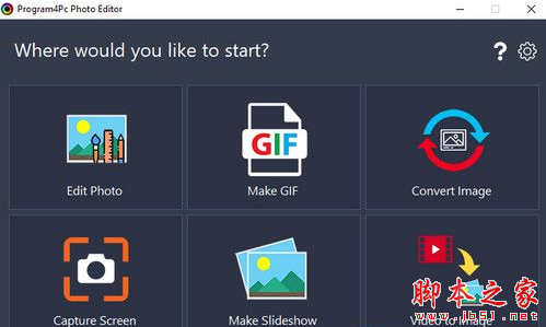 Program4Pc Photo Editor(图片处理软件) v8.0 安装版(附安装教程+文件)