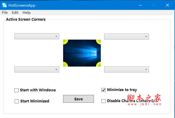HotCornersАpp(触发角软件) v1.5 免费安装版