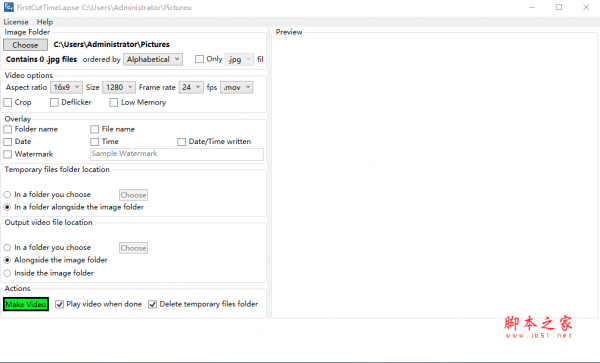 First Cut Timelapse(屏幕录制软件) v1.4.0.0 免费安装版