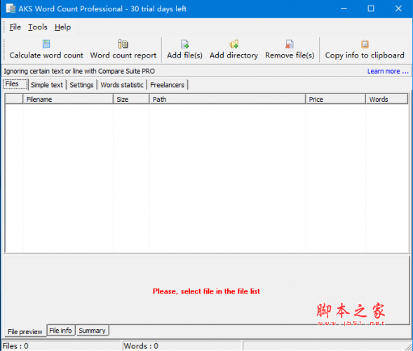 AKS Word Count Pro(字数统计工具) v1.3.0.60 免费安装版