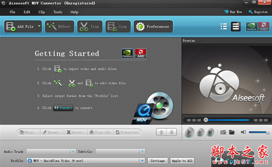 Aiseesoft MOV Converter(MOV视频转换器) v6.3.38 免费安装版