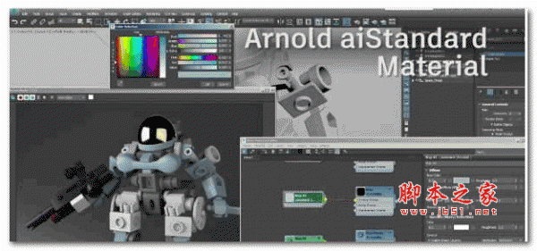 阿诺德插件Arnold渲染器SolidAngle MAXtoA v3.2.66 For 3ds Max 2019/2020 正式安装版