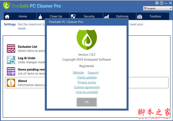 OneSafe PC Cleaner(系统清理软件) v7.3.0.4 附激活文件 免费版