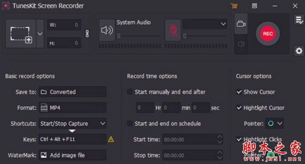 TunesKit Screen Recorder(屏幕录制工具) v1.0.1 免费安装版