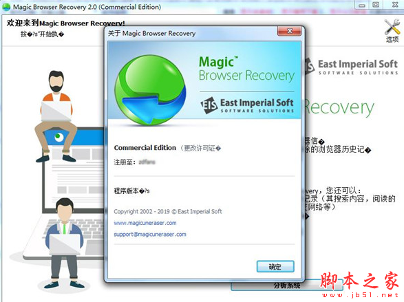 Magic Browser Recovery(浏览器数据恢复软件) v2.5 安装版(附注册码 )