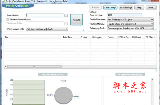 Projec Code Meter(开发项目分析工具) v2.10 免费安装版