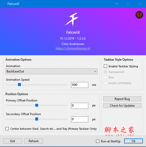 FalconX(桌面美化工具) v1.3.3.0 免费绿色版