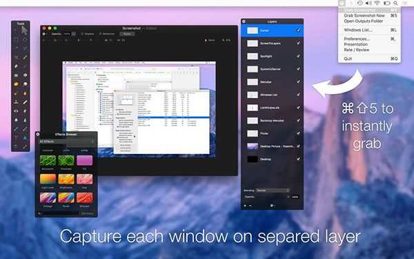 ScreenToLayers for Mac(Mac屏幕截图工具) V1.2.0 苹果电脑版