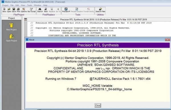 Mentor Graphics Precision 2019.1 特别授权版(附注册补丁+教程) Win64
