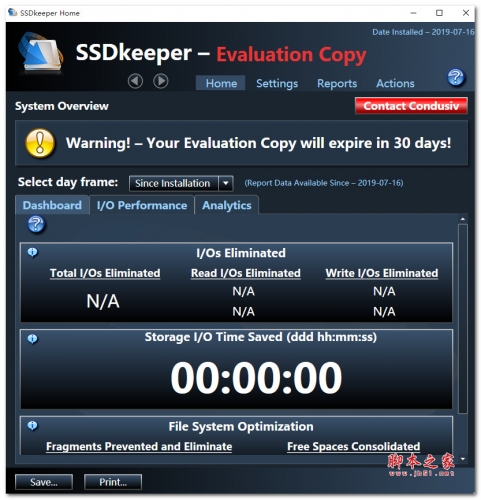 SSDkeeper home(固态硬盘寿命延长)V2.0.52 英文特别安装版(附注册机+激活教程)