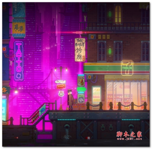 Wallpaper Engine 迷雾侦探像素风动态壁纸 免费版