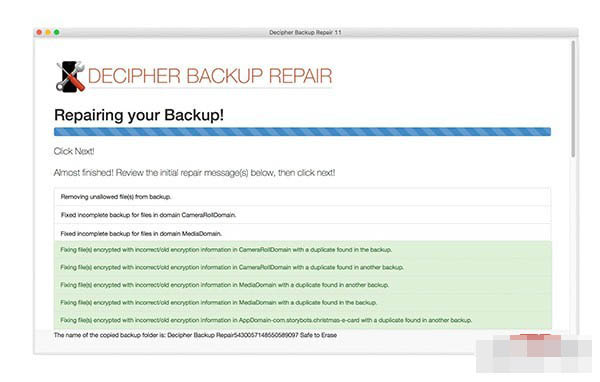Decipher Backup Repair for Mac(iOS设备数据错误恢复应用) V13.0.0 苹果电脑版