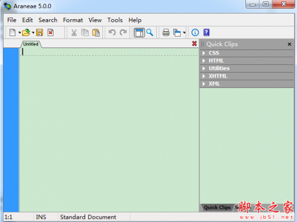 Araneae(代码编辑软件) v5.0.0 免费安装版