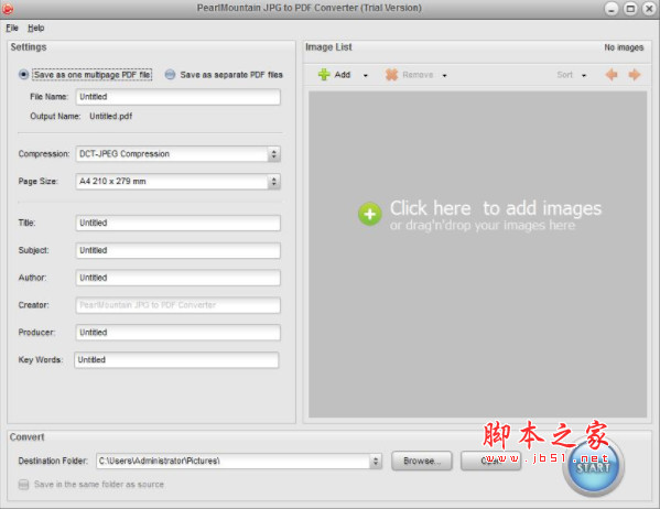 PearlMountain JPG to PDF Converter(多种图片转PDF) 1.2.8 官方免费安装版