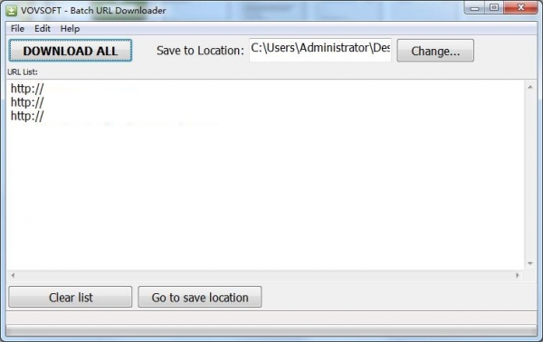 Batch URL Downloader(url批量工具) v6.2 英文免费安装版(附安装教程)