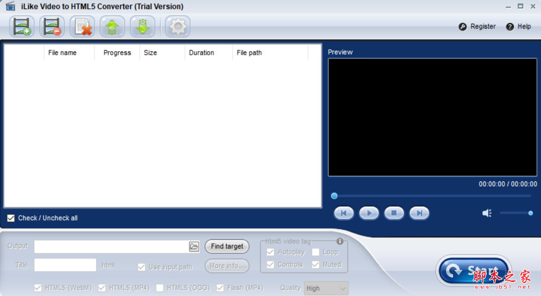 iLike Video to HTML5 Converter(视频转HTML5助手) v2.6.0.0 官方安装版
