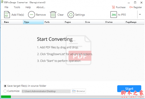 PDF To Image Converter(PDF转图像软件) v5.2 免费安装版