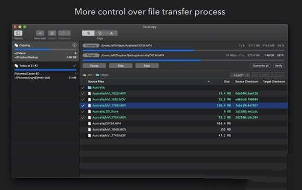 TeraCopy(系统优化)for mac V1.0 苹果电脑版