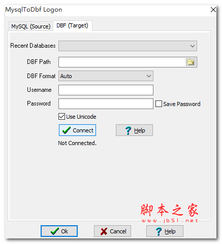 MysqlToDbf(数据库文档转换)V1.3 英文安装版