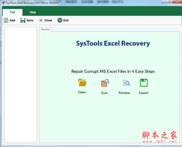 SysTools Excel Recovery(Excel修复工具)  v4.1 官方安装版(附安装教程)