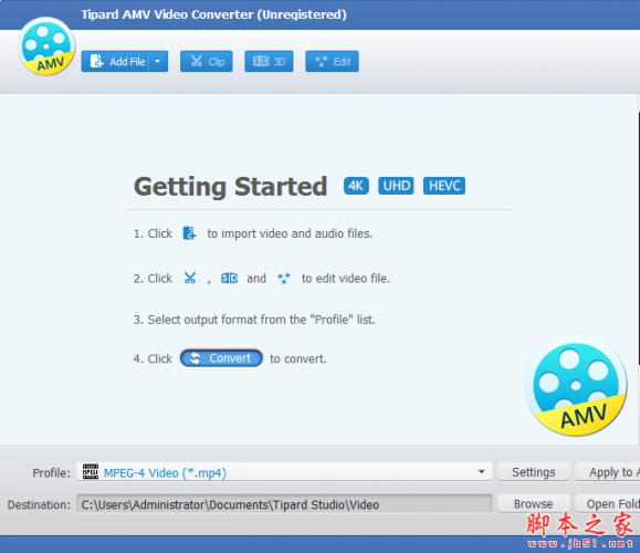 Tipard AMV Video Converter(AMV视频转换器) v9.2.20 免费安装版