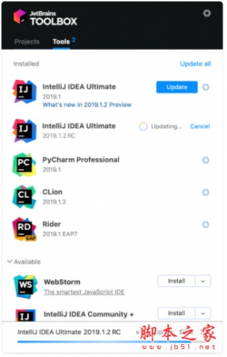 JetBrains ToolBox APP(IDE项目管理软件) v3.2.0 Mac 苹果电脑版