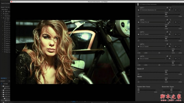 LUTS调色预设混合使用AE插件Picture Instruments LUT Mixer 2.1.1 特别版(附补丁)