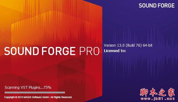 MAGIX Sound Forge Pro(专业音频处理和声音设计) v13.0.76 直装特别版