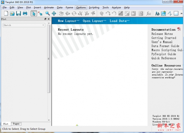 Tecplot 360 EX/Chorus 2019 R1 免费正式版(附注册文件+安装教程) 64位