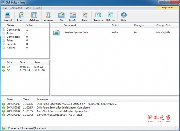 Disk Pulse Enterprise(磁盘监测工具)企业版 v12.4.18 免费安装版