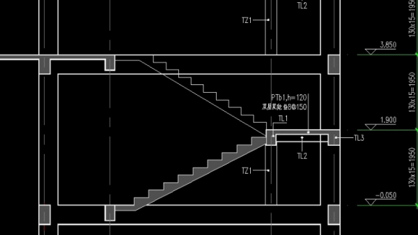 CAD楼梯一键绘制插件
