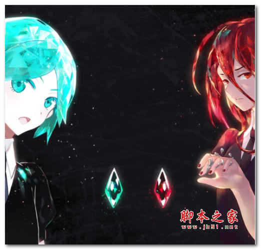 Wallpaper Engine 宝石之国磷叶石辰砂动态壁纸 免费版