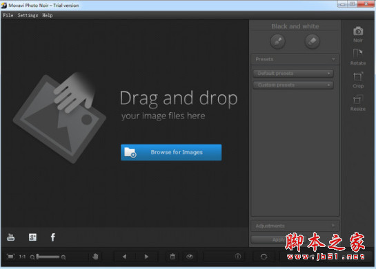 Movavi Photo Noir(黑白照片转换工具) V1.0.1 官方安装版(附安装教程)