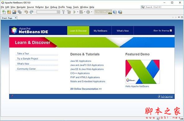 Apache NetBeans IDE(Java SE/PHP/JavaScript开发工具) 11.0 免费版