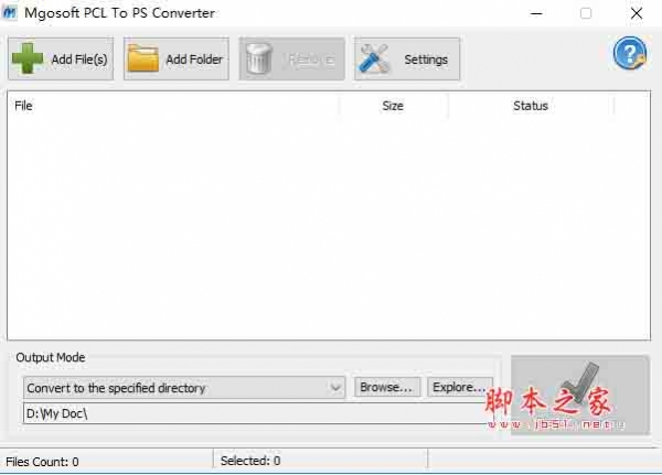 Mgosoft PCL To PS Converter(PCL转PS转换器) v7.3.6 安装版(附注册码+激活教程)