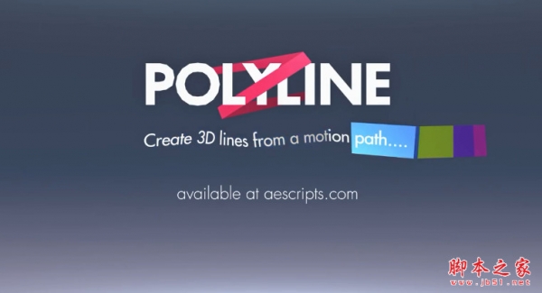 三维样条线折线动画制作AE插件AEscripts Polyline Pro v1.2.0 免费版(含视频教程)