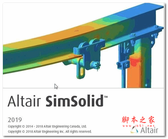 Altair SimSolid(结构强度分析软件) 2019.3.0.52 免费激活版(附安装教程) 64位
