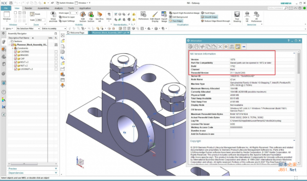 Siemens NX 1876 & 1880 Win64 完整版 + 独立Update升级包(含安装激活教程)