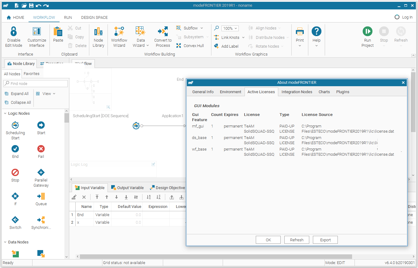 多学科工程设计工具 ESTECO modeFRONTIER 2019 R1 免费版(附激活补丁+教程)