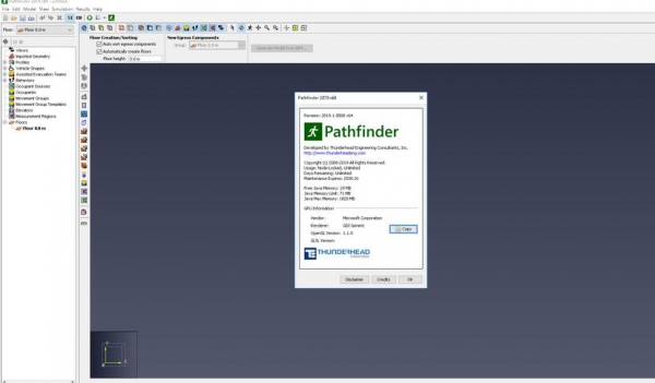 Thunderhead Engineering Pathfinder(火灾动态模拟软件)V2019.1.0508 特别安装版