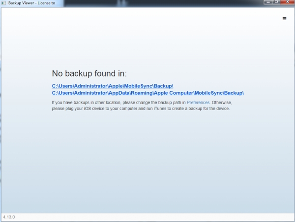 iBackup Viewer(iphone备份恢复软件) v4.27.30 英文安装版