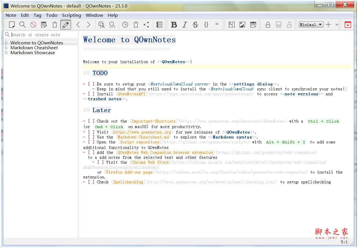 QOwnNotes(事务笔记管理软件) v23.3.0 英文绿色免费版