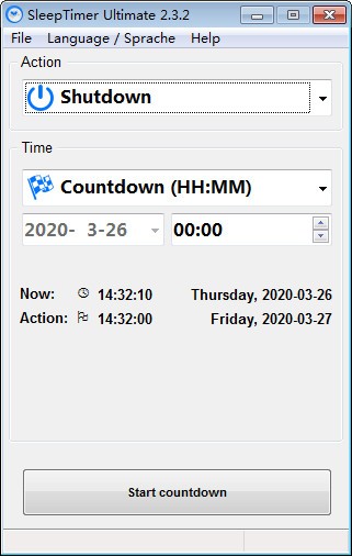 SleepTimer(自动关机软件) v2.3.2 免费绿色版