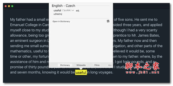 Dictionaries For Mac(翻译软件) v1.3.2 苹果电脑版