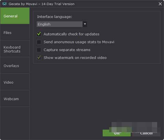 Gecata by Movavi(游戏录制工具) V5.3 英文安装版