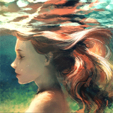 Wallpaper Engine 油画水中少女动态壁纸 免费版