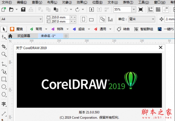 CorelDRAW Graphics Suite 2019(CDR2019) V21.0 Mac 中文苹果电脑版