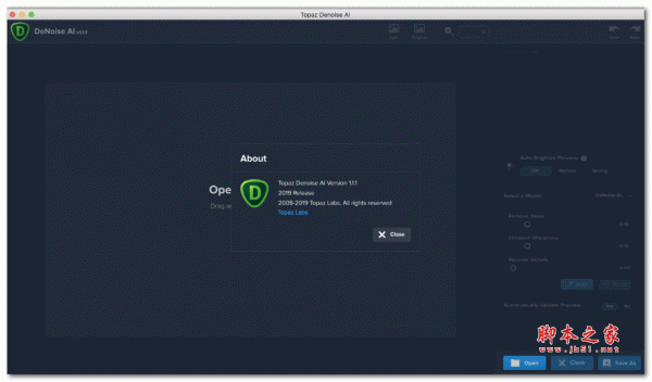 Topaz DeNoise AI for Mac(图片降噪软件) V1.1.1 苹果电脑特别版